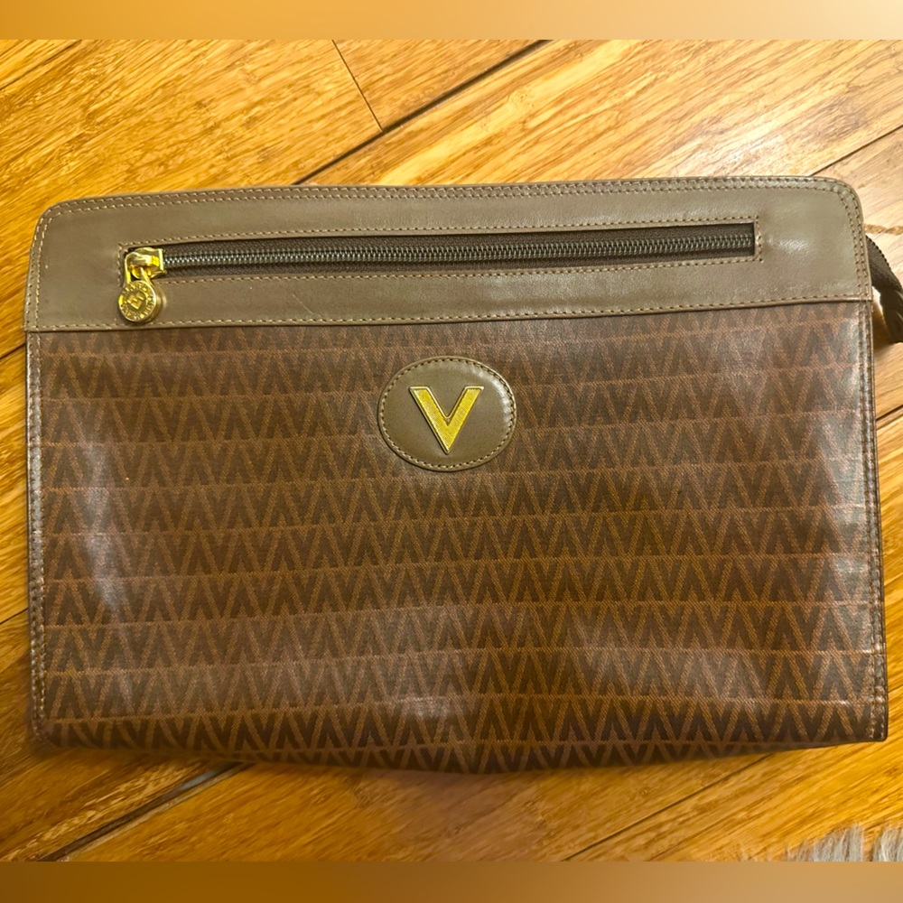 Authentic Mario Valentino leather pouch